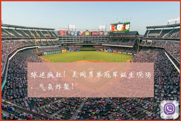球迷疯狂！美网男单冠军诞生现场，气氛炸裂！